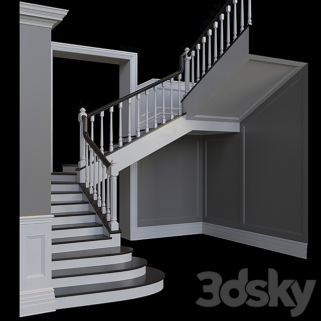 Stairs 3DSMax File - thumbnail 2