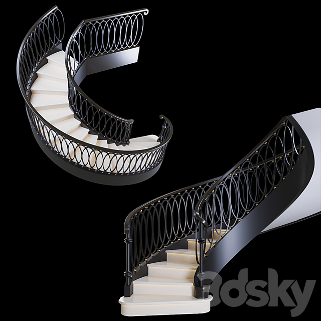 Stairs 3DSMax File - thumbnail 2