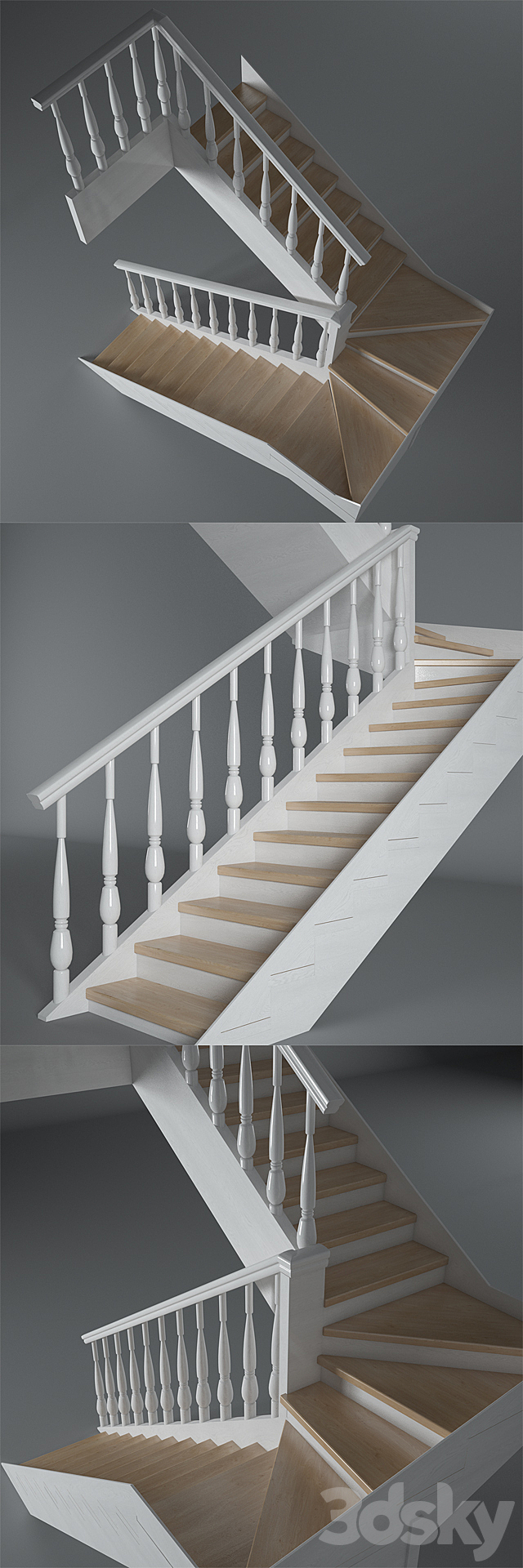 Stairs 3DSMax File - thumbnail 1