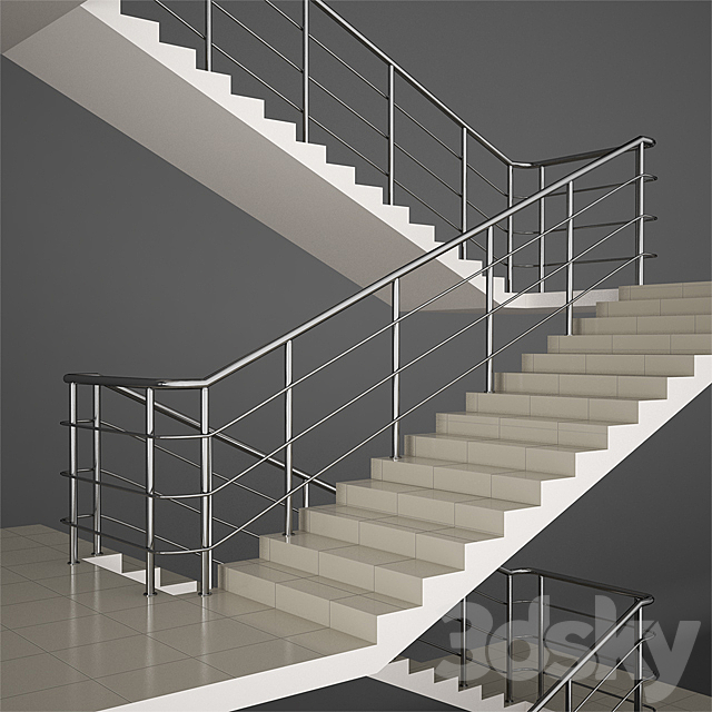 Stairs 3DSMax File - thumbnail 1