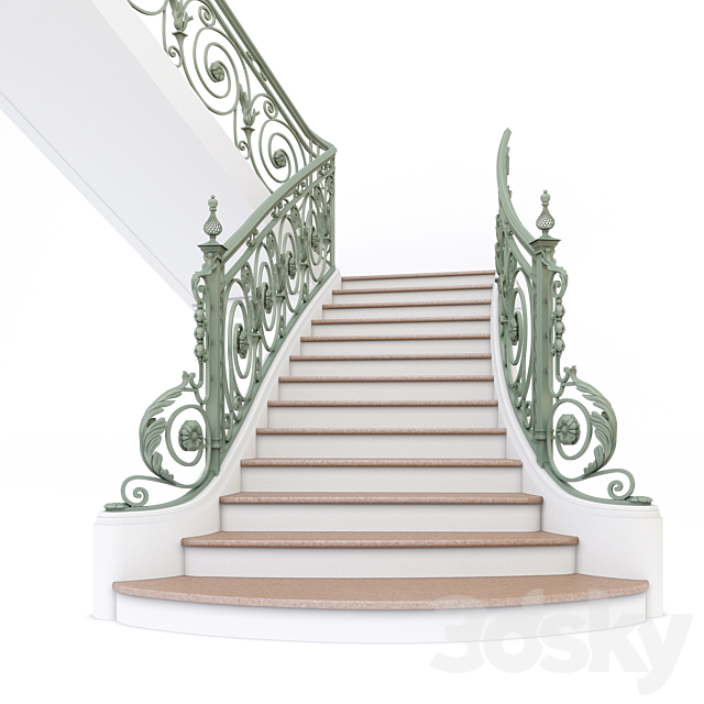 Stairs 3DSMax File - thumbnail 1