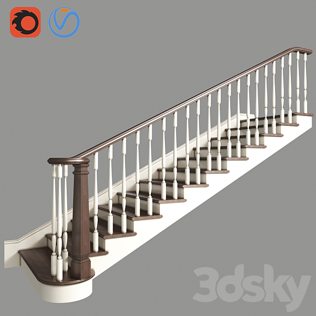 STAIRS 3DSMax File - thumbnail 1