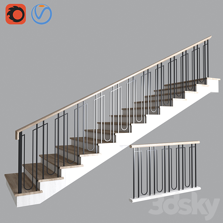 STAIRS_07 3DS Max - thumbnail 1