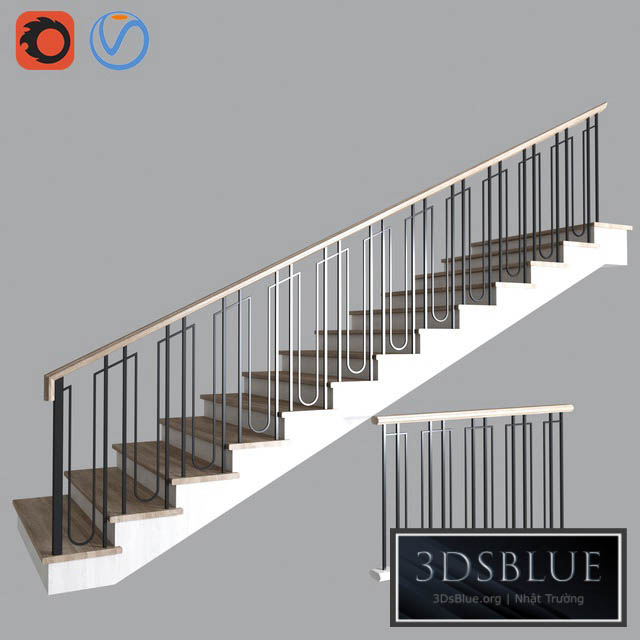 STAIRS_07 3DS Max - thumbnail 3