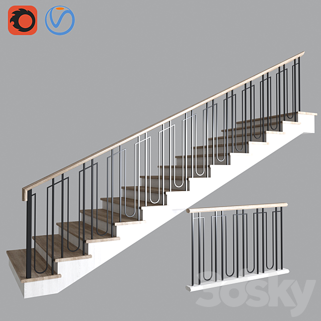 STAIRS_07 3DSMax File - thumbnail 1