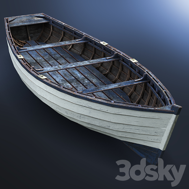 a boat 3DSMax File - thumbnail 1