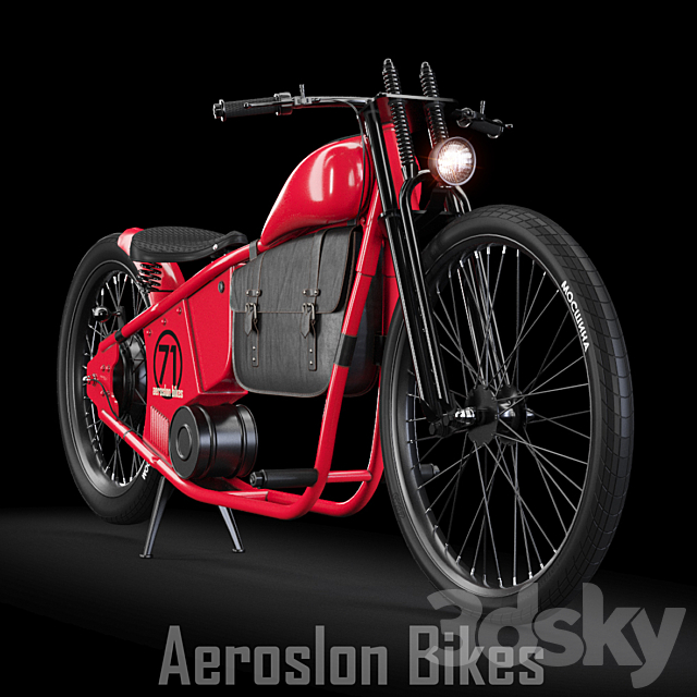 AeroslonBike HD 1975 3DSMax File - thumbnail 3