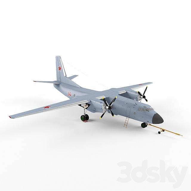 AN-26 3DSMax File - thumbnail 1