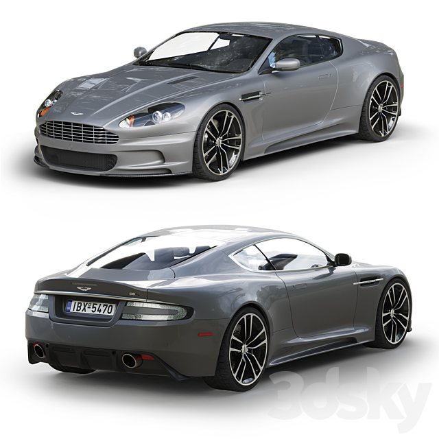 ASTON MARTIN DBS I 3DSMax File - thumbnail 1