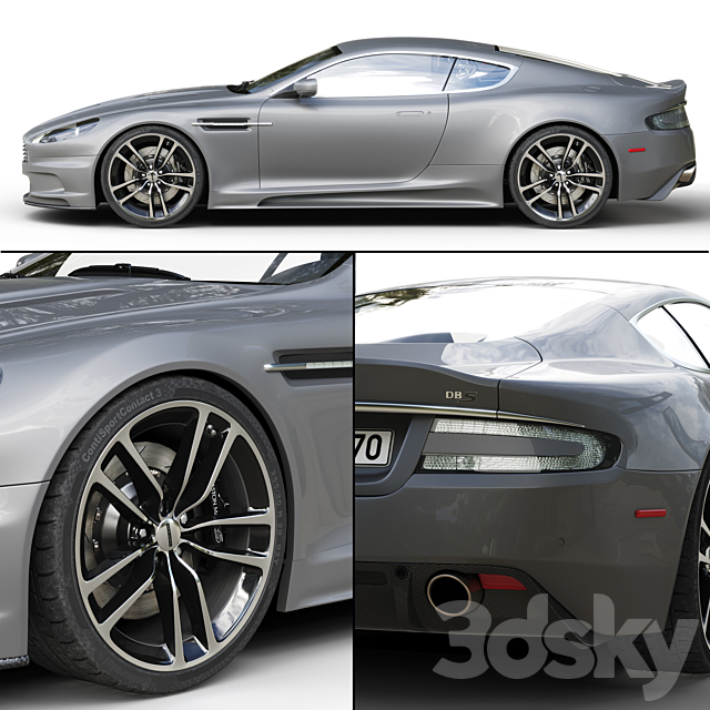 ASTON MARTIN DBS I 3DSMax File - thumbnail 2