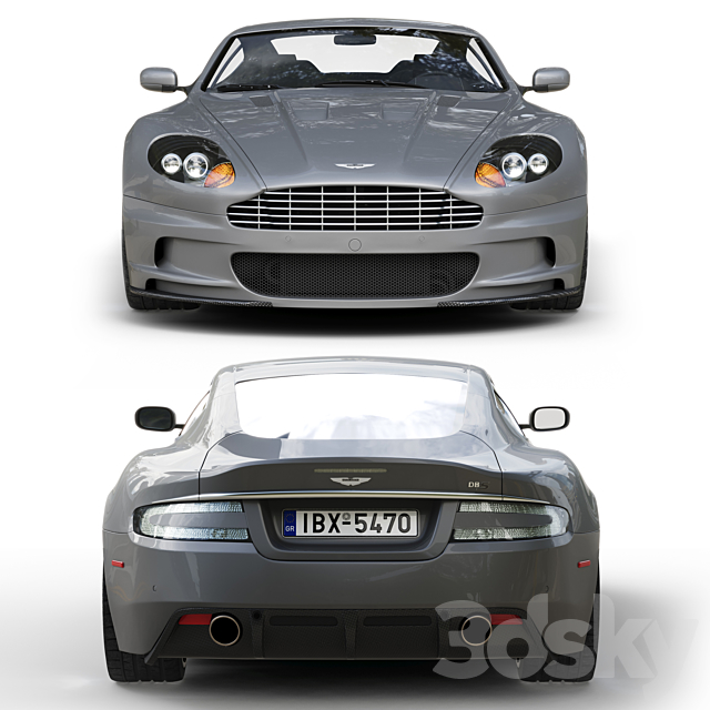 ASTON MARTIN DBS I 3DSMax File - thumbnail 4