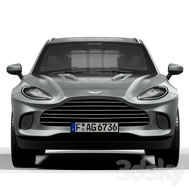 Aston Martin-DBX 3DS Max Model - thumbnail 2