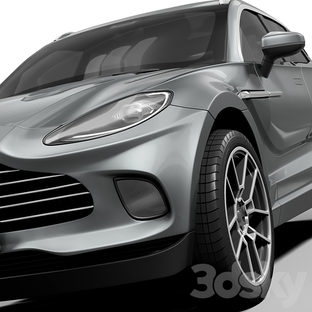 Aston Martin-DBX 3DS Max Model - thumbnail 3