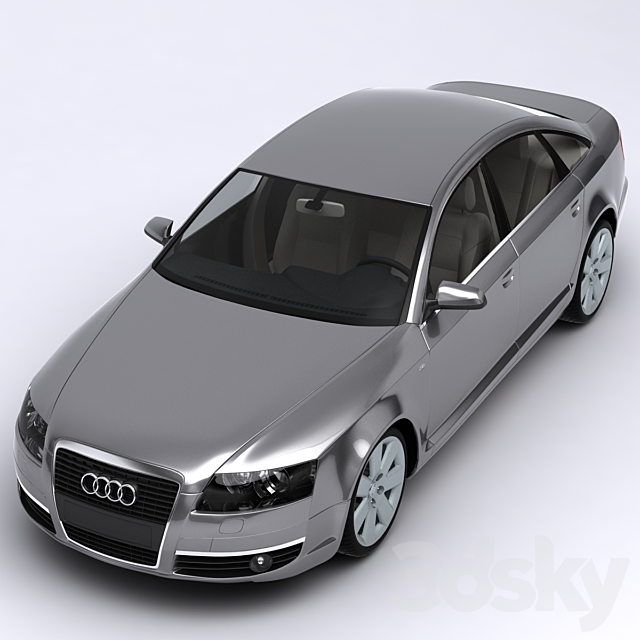 audi A6 3ds Max - thumbnail 1