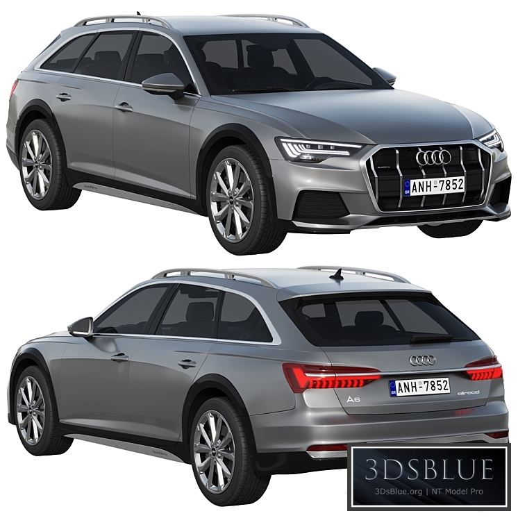 Audi A6 allroad quattro 3DS Max - thumbnail 3