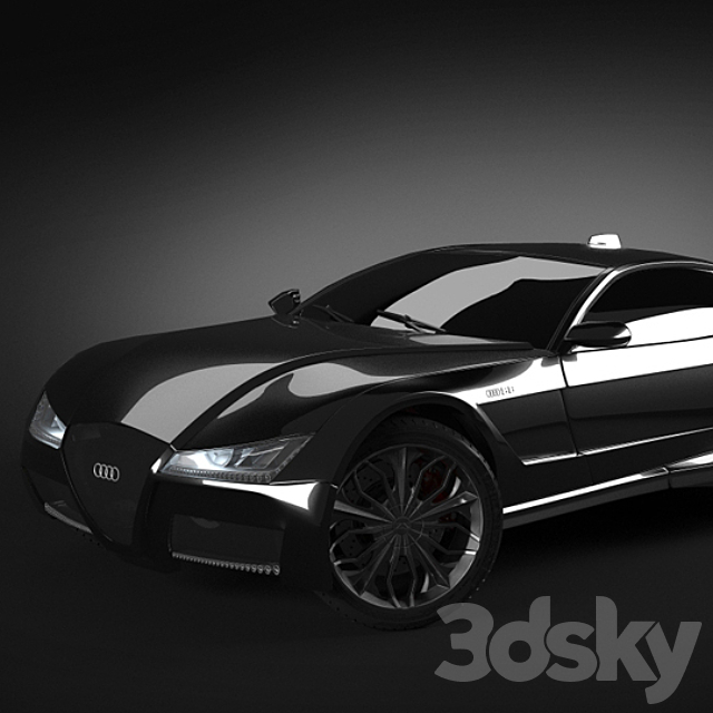 Audi my design 3DSMax File - thumbnail 1