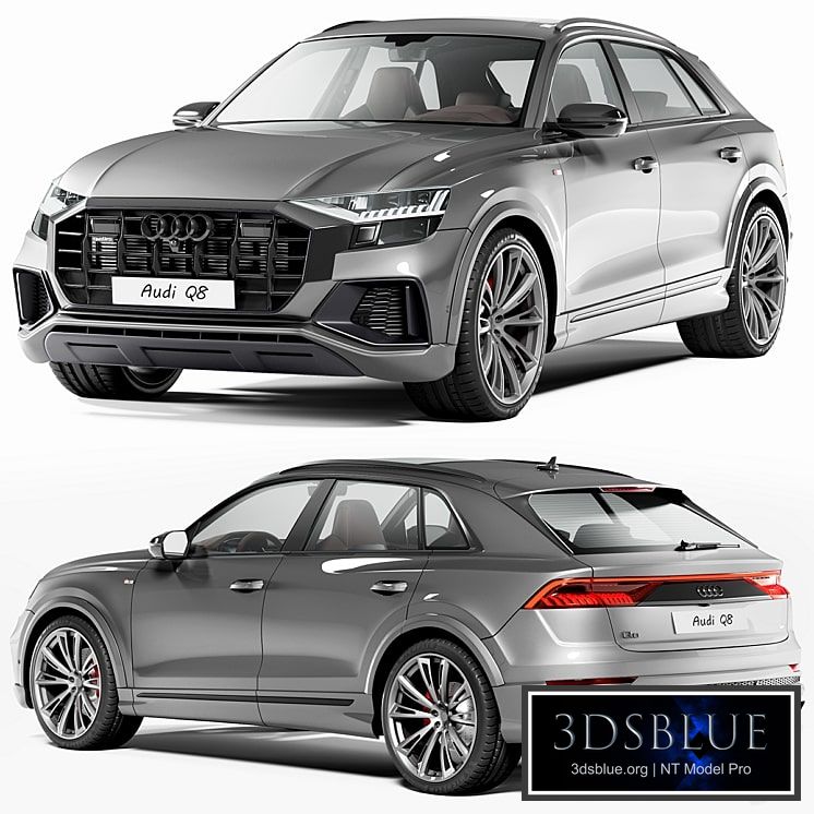 Audi Q8 3DS Max - thumbnail 3