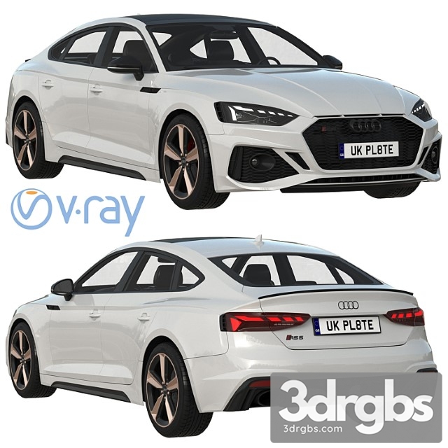 Audi Rs5 Sportback 2020 1 3dsmax Download - thumbnail 1