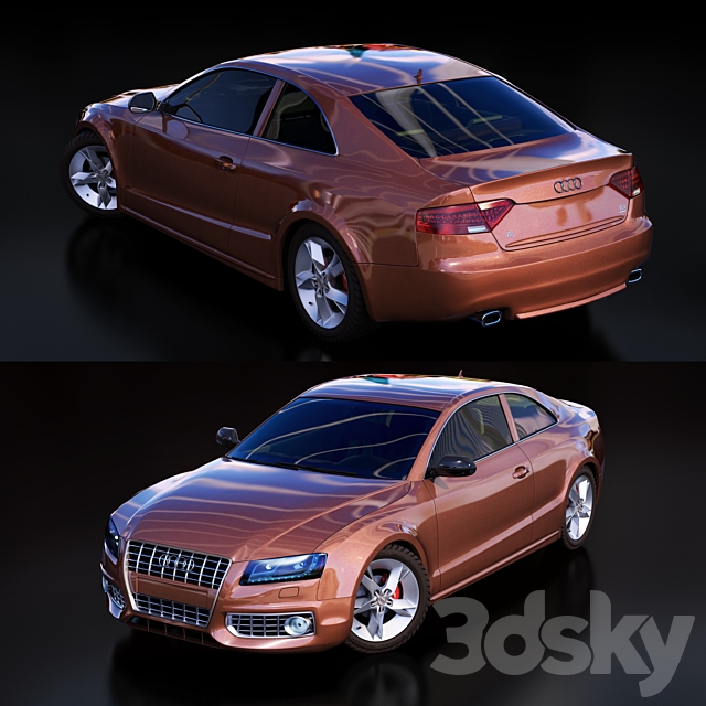 Audi_A5 3ds Max - thumbnail 1