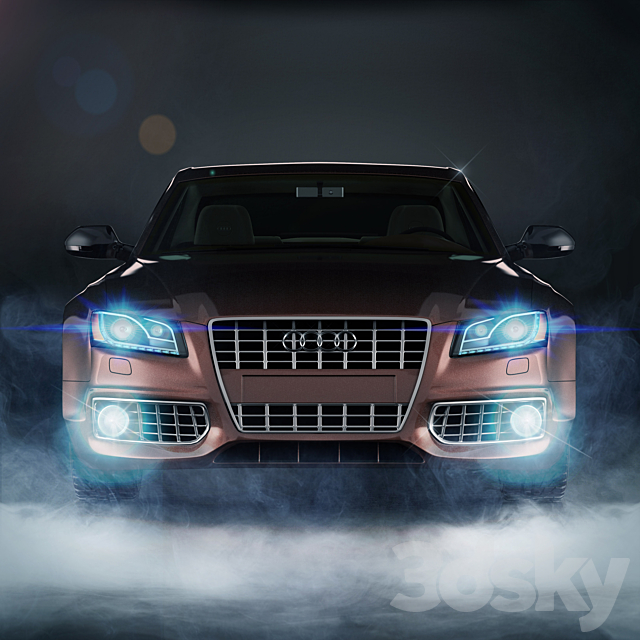 Audi_A5 3ds Max - thumbnail 3