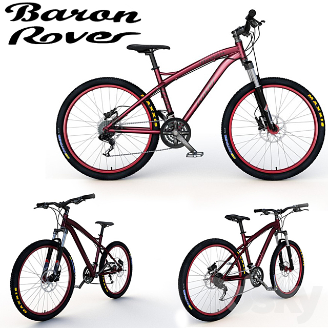 Baraon Rover Bike 3DSMax File - thumbnail 1