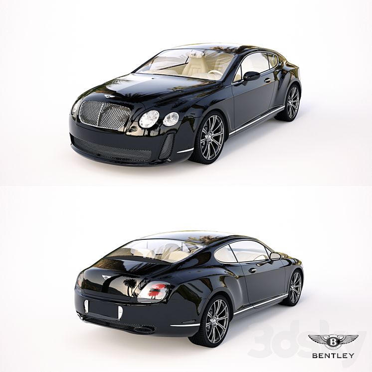 Bentley Continental 3DS Max - thumbnail 1