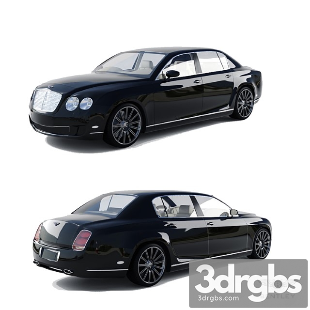 Bentley flying spur 3dsmax Download - thumbnail 1