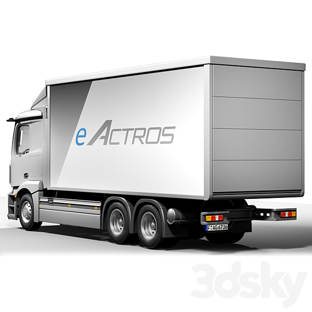 benz_eACTROS 3DSMax File - thumbnail 3