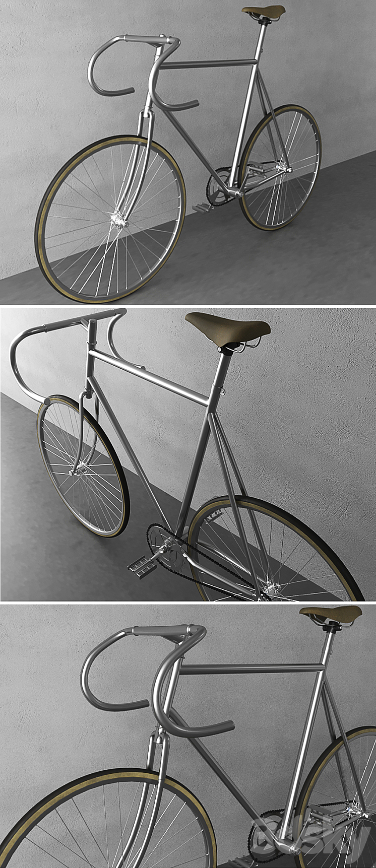 Bicycle 3DS Max - thumbnail 2