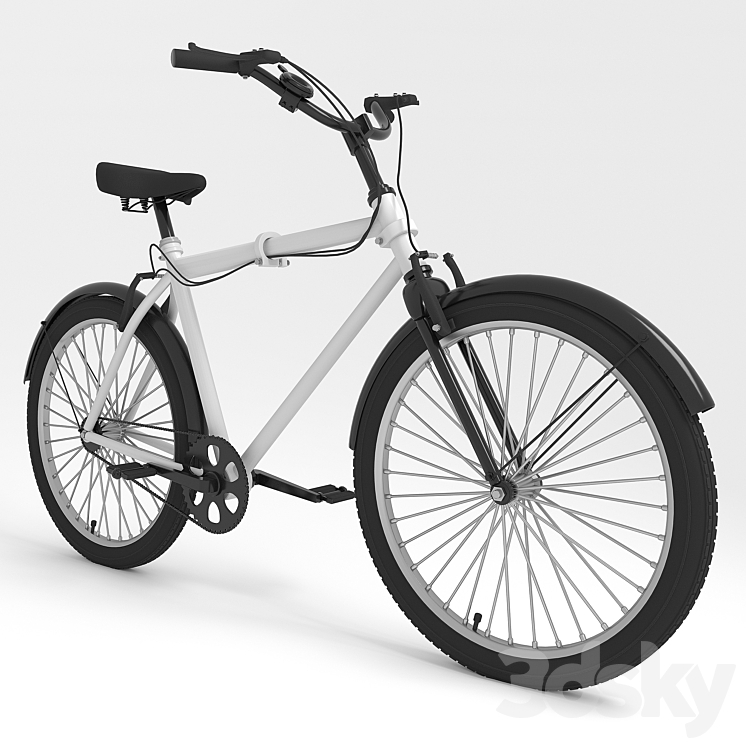 Bicycle 3DS Max - thumbnail 1