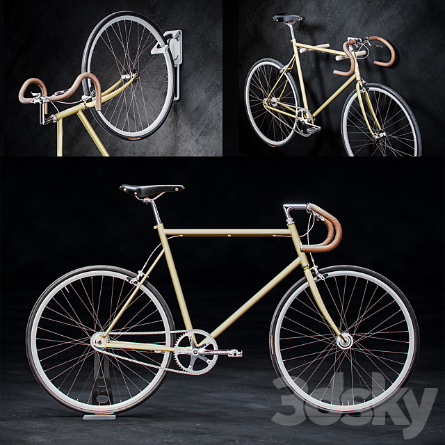 Bicycle – LIMITED – Tokyobike 3DS Max Model - thumbnail 2