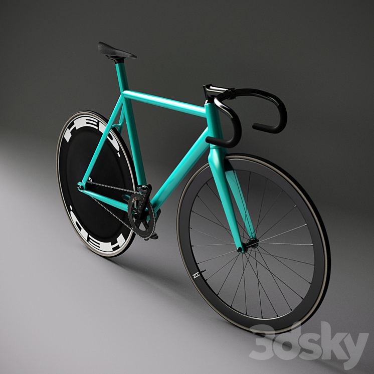 Bike Dosnoventa_Houston 3DS Max - thumbnail 1