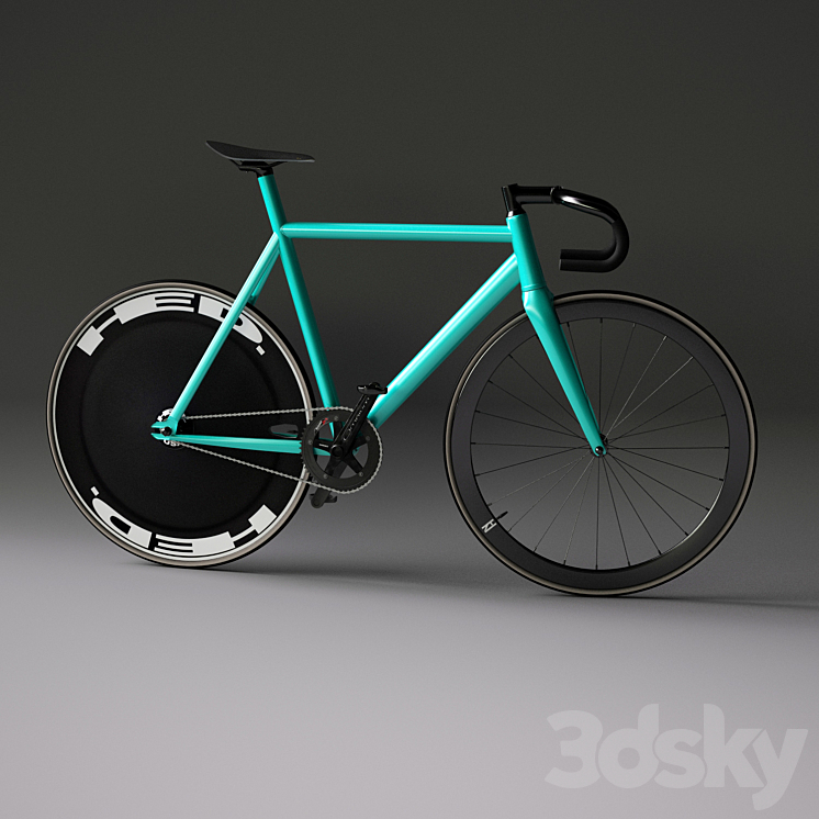 Bike Dosnoventa_Houston 3DS Max - thumbnail 2