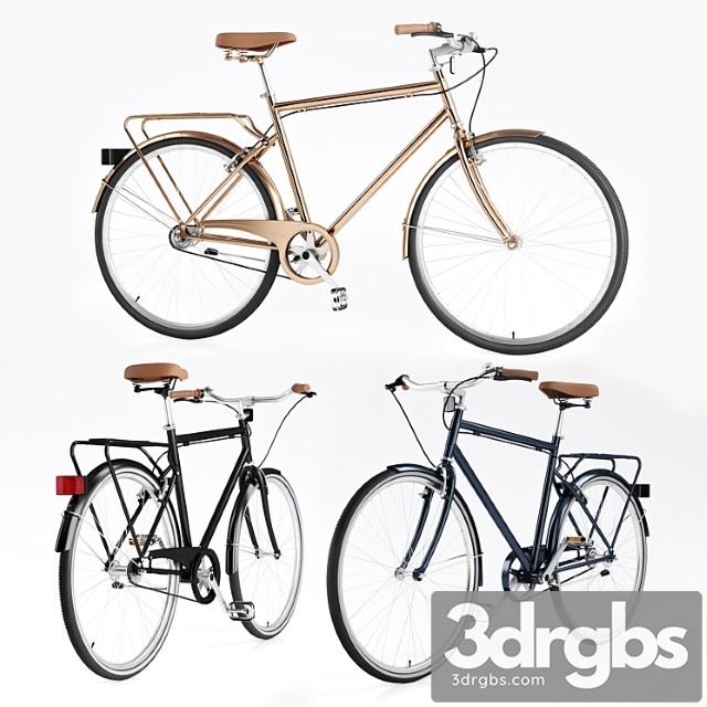 bike vintage roadster 3dsmax Download - thumbnail 1