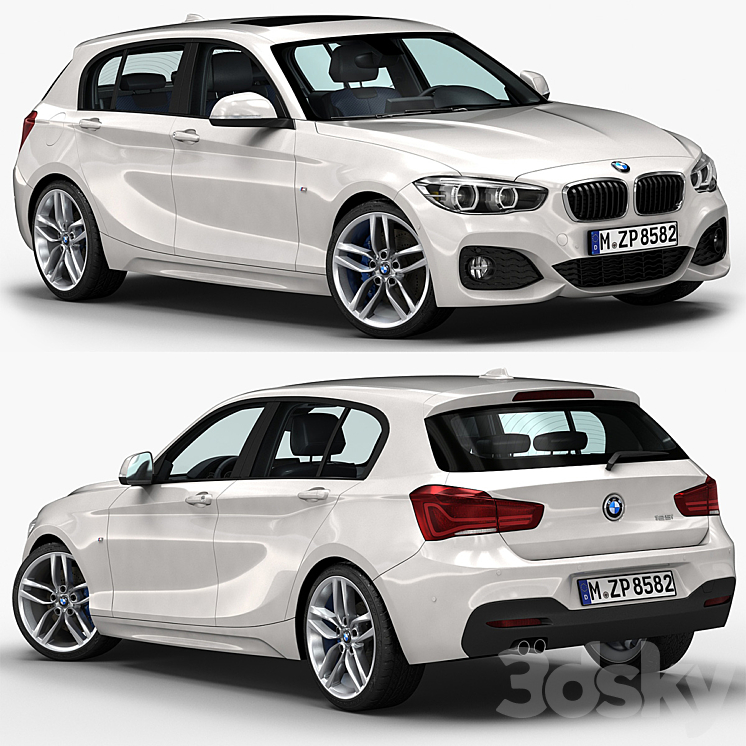 BMW 1 Series 3DS Max - thumbnail 1