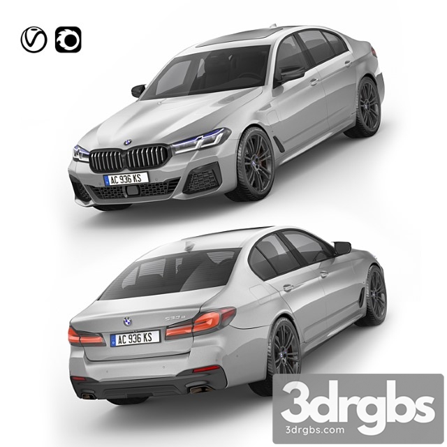 Bmw 5-series g30 m 2021 - thumbnail 1