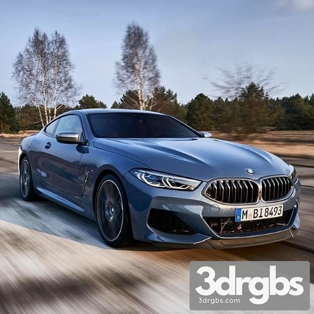 BMW 8 3dsmax Download - thumbnail 1