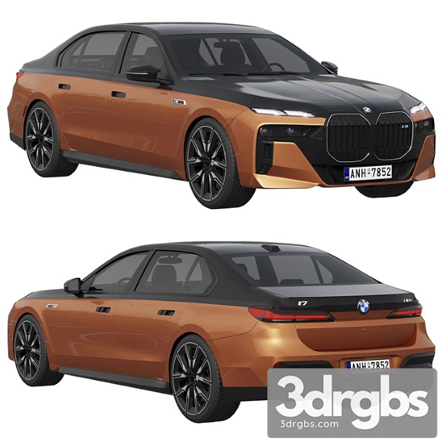 Bmw I7 M70 3dsmax Download - thumbnail 1