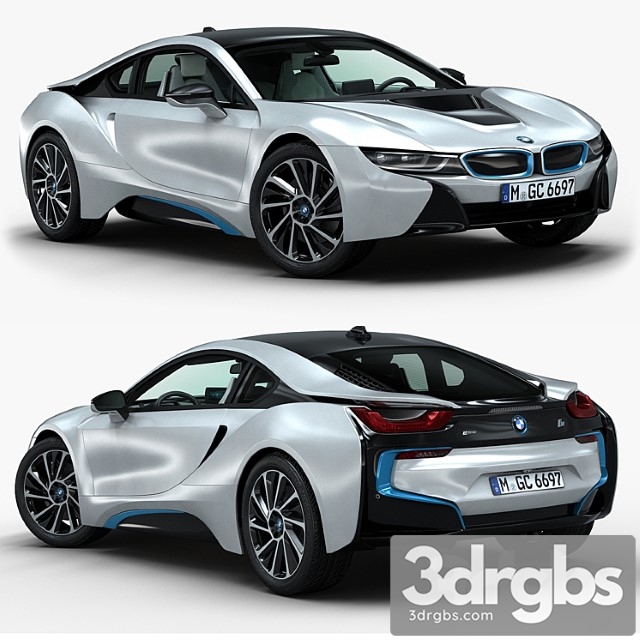 Bmw i8 3dsmax Download - thumbnail 1