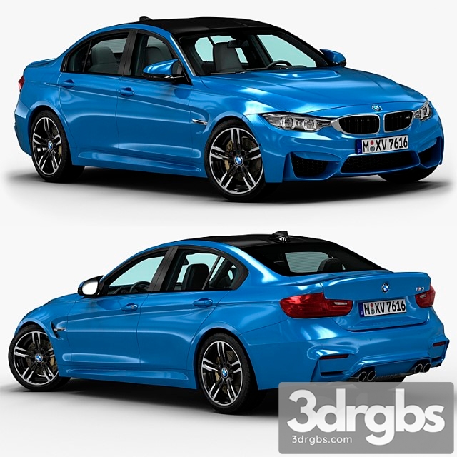 Bmw m3 3dsmax Download - thumbnail 1