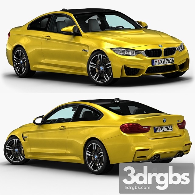 Bmw m4 3dsmax Download - thumbnail 1