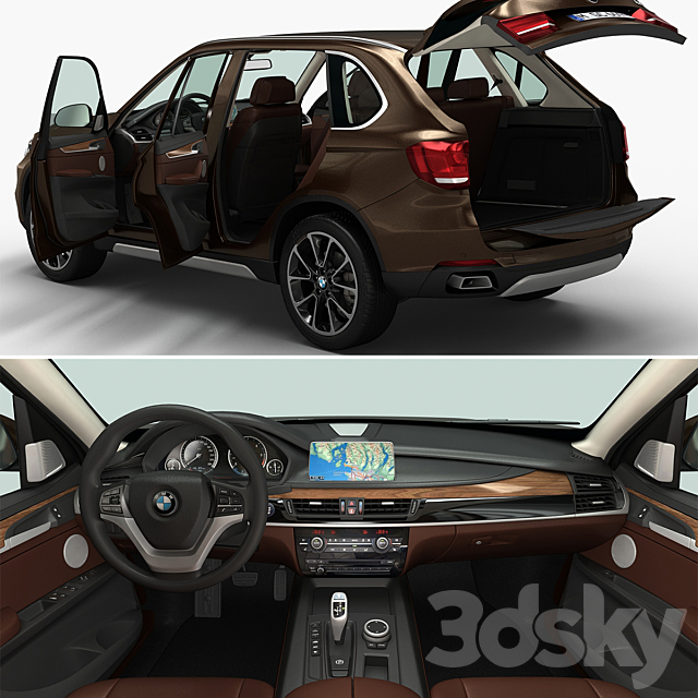 BMW X5 3DSMax File - thumbnail 2