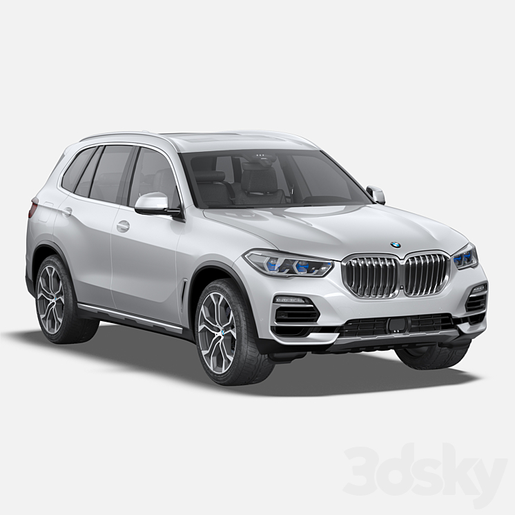 Bmw X5 (g05) 3DS Max - thumbnail 1