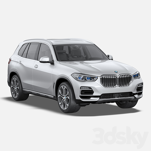 Bmw X5 (g05) 3DSMax File - thumbnail 1