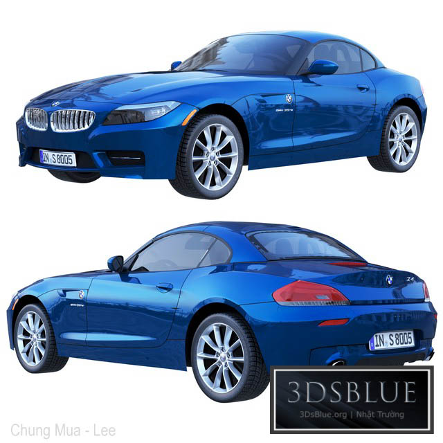 BMW Z4 e89 3DS Max - thumbnail 3