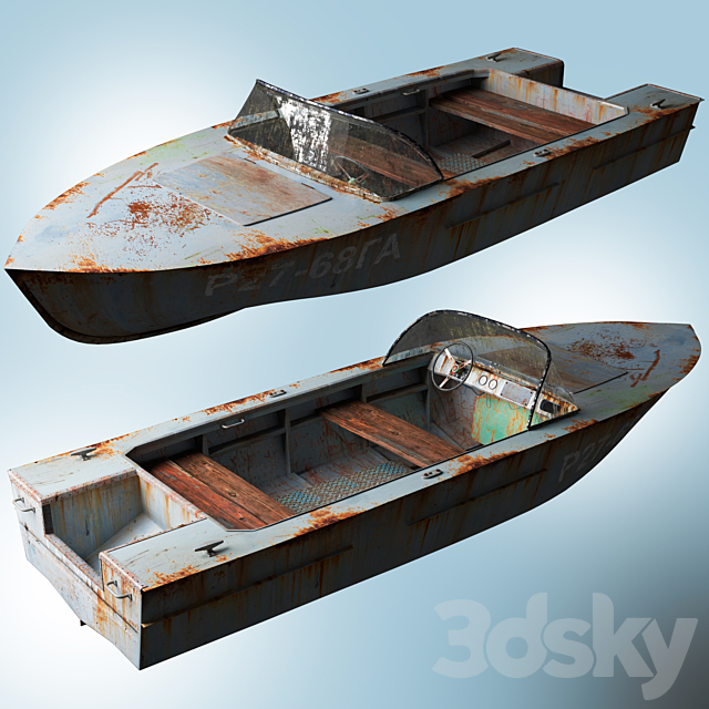 Boat 3DSMax File - thumbnail 1