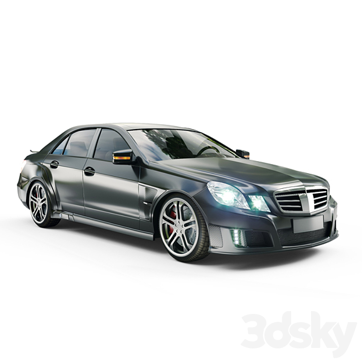 Brabus E V12 Coupe 3DS Max - thumbnail 1