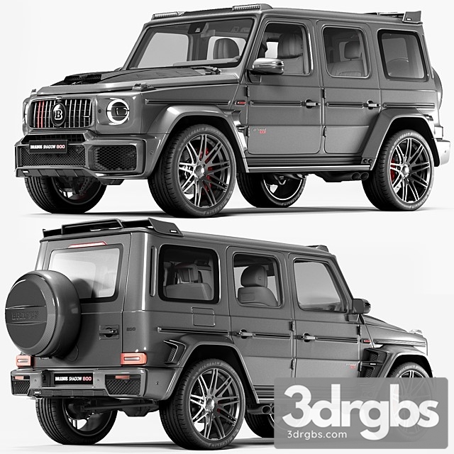 Brabus G 800 3dsmax Download - thumbnail 1