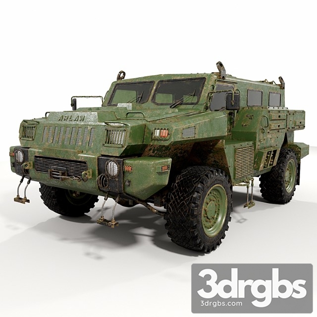 Broneavtomobil Marauder 3dsmax Download - thumbnail 1