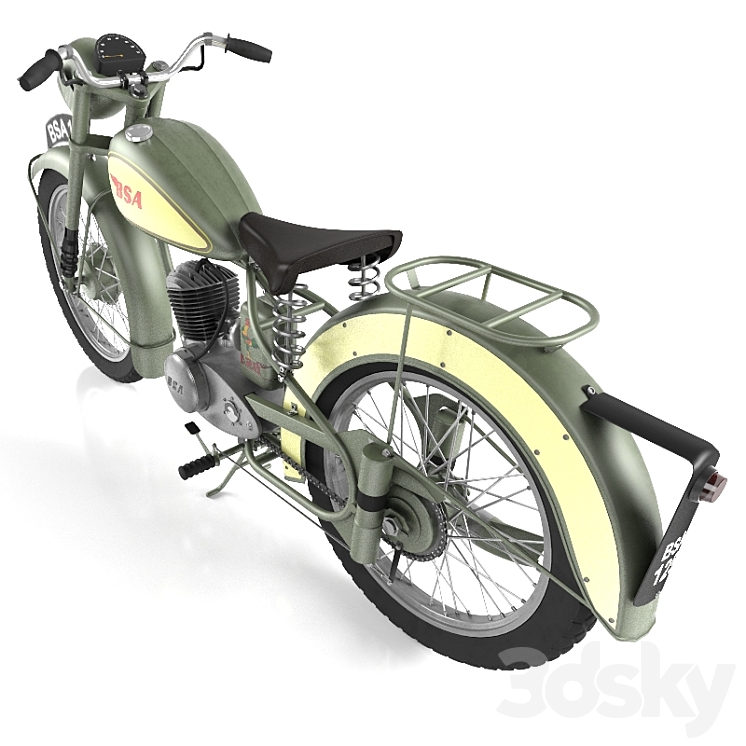 BSA Bantam D1 3DS Max - thumbnail 2